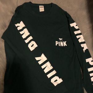 VS Pink Long Sleeve Top
